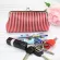 ETYA Marble Stone Women Cosmetic Bag Travel Make Up Bags Vintage Pouch Large Size Nice Nicer Toiletry Organizer Case Clutch Tote