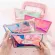 eTya Transparent Cosmetic Bag Fashion Travel Makeup Bag  Zipper  Make Up  Organizer  Pouch Toiletry Student Pencil Pouch