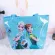 Disney Princess Children Cartoon Handbag Frozen Elsa Girl Gift Shoulder High Capacity Bag PVC Package Travel Storage Lady Bag
