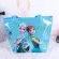 Disney princess children cartoon handbag Frozen Elsa girl gift shoulder high capacity bag PVC package travel storage lady bag