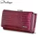 Dicihaya Genuine Leather Women Wallet Crocodilecoin Pocket Longdesign Clutch Bag Cowhide Leather Wallet Card Holder FeMale Purse