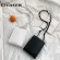 Elvasek FeMale Shoulder Bag 2020 New Student Crossbody Solid Color Wild Personality Creative Bag for Women Small Square Handbag
