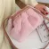 Fashion Elegant Cloud Women Clutch Baguette Shape Bag Pleated Dumppling Shoulder Messenger Bag Phone Cute Lady Crossbody Bag