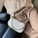 Fashion Crocodile Pattern Baguette Bags Mini PU Leather Shoulder Bags for Women 2020 Chain Design Luxury Hand Bag FeMale Travel