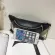 Fashion Chain Fanny Pack Banana Waist Bag New Brand BAG Women Waist Pack PU Leather Chest Bag Bag Free Droppping