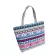 Fashion Casual Totes Women Canvas Bags Girls Geometric Print Shopping Handbag Striped Shoulder Bag High Quality Women Bagsh10