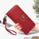 Fashion Butterfly Women Wallet Wrist Handle Phone Case Long Section Money Coin Pocket Pouch Handbag Women's Purse Card Holders