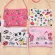Excelsior Women's Bag Cartoon Princed Small Women's Pu Leather Handbag Crossbody Shoulder Bag Purses Clutches for Girls Designer