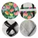 Exclusive Watercolor Horse Print Linen Shopping Bag Folding Reusable Traveling School Bags  Casual Handbags For Women
