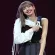 Fashion Irregular One Shoulder Long SleeVed with a Tie-up Women Streetwear Hop Buckle Halter Long Sleeve Coat Tops Black