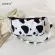 Fashion Cow Milk Print Women Handbag Totes Female Casual Underarm Shoulder Bags Popular Simple FeMale Daily Bag