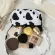 Fashion Cow Milk Print Women Handbag Totes Female Casual Underarm Shoulder Bags Popular Simple FeMale Daily Bag
