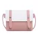 Fashion Korean Version Women Bag Patchwork Color Imitation Leather Women Shoulder Bag Croosbody Bag Casual Women Handbag