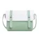 Fashion Korean Version Women Bag Patchwork Color Imitation Leather Women Shoulder Bag Croosbody Bag Casual Women Handbag