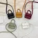Fashion Girls Leather Coin Purse Women PU Letter Ladies Mini Shoulder Crossbody Bags Small Wallet Box Flap Accessories Handbags