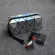 Fashion Geometric Folding Make Up Bag Laser Pu Cosmetic Bag Casual Women Makeup Case Toiletry Bag