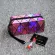 Fashion Geometric Folding Make Up Bag Laser Pu Cosmetic Bag Casual Women Makeup Case Toiletry Bag