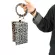 Fashion Multi-PurPose Pu Leather Flower Leopard PHINTED Phone Wallet O Key Rings Wristlet Bracelets Key Chain Gifts