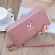Fashion Long female Purse Women Wallet Credit Holders women Retro Double Zipper women's Wallets Large Capacity PU leather Purse