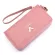 Fashion Long female Purse Women Wallet Credit Holders women Retro Double Zipper women's Wallets Large Capacity PU leather Purse