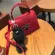 Fashion Jelly Women Handbags Lady Brand Designer High Quality Shoulder Crossbody Bags for Girl Cute Luxury Rivet Small Tote Bag