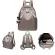 Fashion Anti-Theft Women's Backpack Oxford Cloth Waterproof Leisure School Bag Portable Travel Shoulder Bag