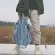 Denim Slouch Bag Casual Jean Fabric Handbag Leisure Korean Style Fashion Japanese Fashion Messenger Top-Handle Bag