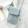 Drop Shipping Touch Screen Cell Phone Purse Bag Smartphone Wallet Tassel Leather Shoulder Strap Handbag Women Bag