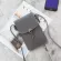Drop Shipping Touch Screen Cell Phone Purse Bag Smartphone Wallet Tassel Leather Shoulder Strap Handbag Women Bag