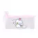 ETYA Women Small Transparent Clear Makeup Bag PVC Zipper Cosmetic Organizer Bag Student Students School