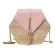 Fashion Hexagon New Mulit Style Straw+PU Chain Messenger Bags Women Summer Rattan Handmade Woven Beach Boho Bags bolso feminina