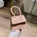 Mini SML Square Bag New Hi Quity Pu Leather Women's Handbag Crocodile Pattern Chain Oulder Mesger Bags