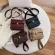 Mini Solid Cr Pu Leather Crossbody Bags for Women Loc Oulder Bag Travel SML SML SML Handbags and SE