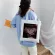 Bungo Stray Dog Anime Canvas Bag Dar Haruu Goth Style Oer Large Capacity Women Bag Classic Vintage Oulder Bag Handbag