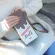 Cartoon Printing Fruit Mil Ba Strawberry Women Oulder Bags Mini Wlet Bags Sml Pu Leather Fe Crossbody Bags T2g