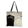 Customized Cute Cat Printing Women Handbag En Tote Bags With Print Logo Ca Traveg Beach Bags