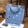 New Women's Denim Oulder Bag Cowgirl Ng Bag Ladies And Women Torn Jeans Sol Design Bos Bag Ca Handbag