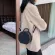 Women Oulder Bag Ladies Mesger Bags Youth Waterproof Handbag Round Fe Hi Quity Pu Leather Bag B