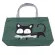New Trend Cat Print Aarel Oulder Bag Woman Mesger Handbag Big Bags