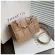 Square bag, leather bag, pattern, table, shoulder bag Decorated with chain Fashion bag Cross-Body Bag Women Bag