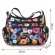 Flor Pattern Women Oulder Bag Hi Quity Waterproof Lit Nylon Crossbody Bag Ca Multi-Pocets Women Bag