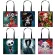 Gothic Cartoon Girl Ca Totes Bag Women Canvas Oulder Bag Ladies Travel Bags Teenager Girl Handbag NG BAGS