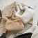 Fluffy Oulder Bags For Women Solid Cr Autumn Winter H Bags Handbag Fe Underarm Bags Soft Warm Fur Bag