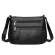 Women Solid Cr Pu Leather Crossbody Bag New Large Capacity Multi Pozet Oulder Bag Fe Retro Pu Handbag