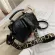 POOFLOWER STONE PATTERN SML PU Leathet for Women Vintage Wide Strap Boston Oulder Bags Luxury Hand Crossbody Bog Bolsa ZH215