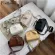 POOFLOWER STONE PATTERN SML PU Leathet for Women Vintage Wide Strap Boston Oulder Bags Luxury Hand Crossbody Bog Bolsa ZH215