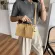 POOFLOWER STONE PATTERN SML PU Leathet for Women Vintage Wide Strap Boston Oulder Bags Luxury Hand Crossbody Bog Bolsa ZH215