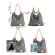 Herd Large Pocet Ca Tote Women's Handbag Oulder Handbags Canvas Leather Capacity Bags For Women Bolsas Sac