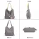Herd Large Pocet Ca Tote Women's Handbag Oulder Handbags Canvas Leather Capacity Bags For Women Bolsas Sac