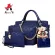 Attra-Yo 4PCS/Set Women Bag Ladies Hand Bags Luxury Handbags Women Bags Designer Bags for Women Handbag PU POSITE BAG